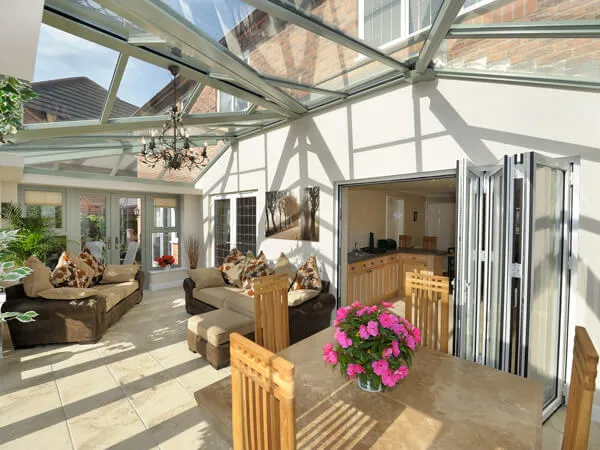 Glass Roof Gable Conservatory