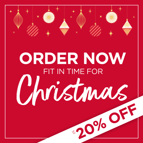Order Now Fit In Time For Christmas Plus Up To 20% OFF