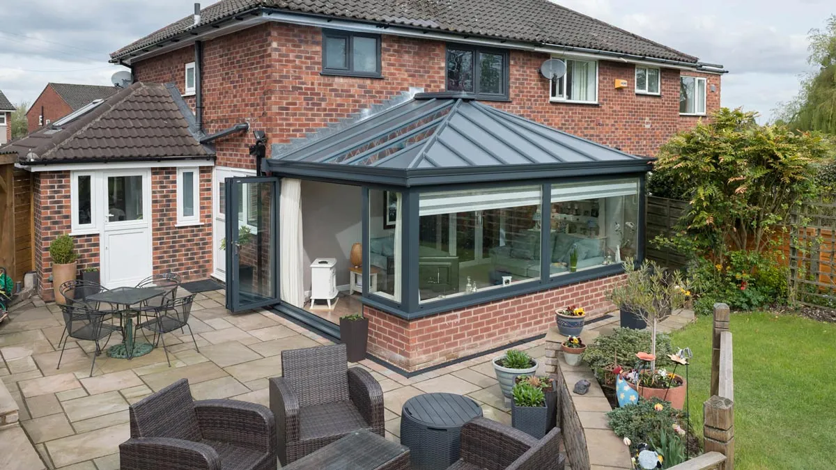 Solid Roof Conseratory