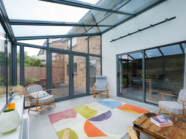 Aluminium Lean-To Conservatory