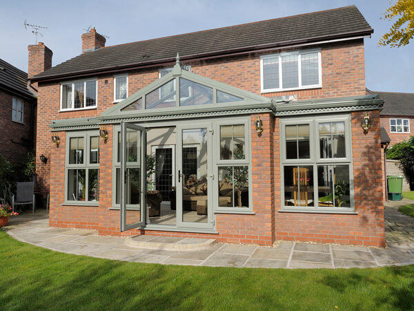 T-Shaped Conservatory in Chartwell Green