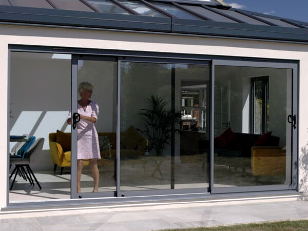 Triple Tracking Sliding Patio Doors