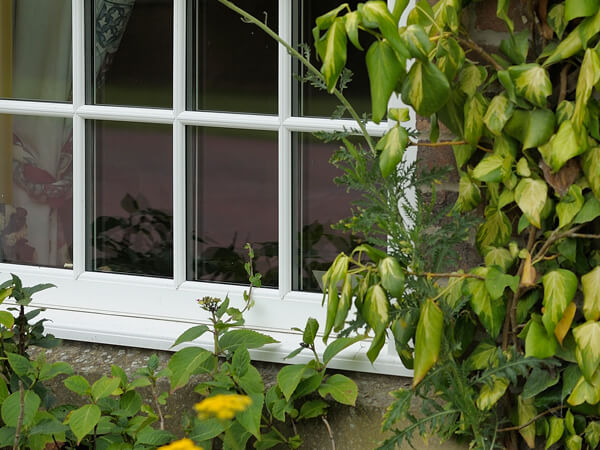 White UPVC Cottage Windows